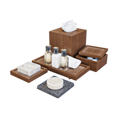 卫浴用品组合3D模型（OBJ,FBX,MAX）