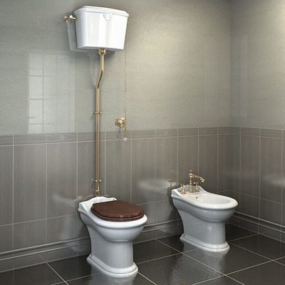 马桶和坐浴盆3D模型（OBJ,FBX,MAX）