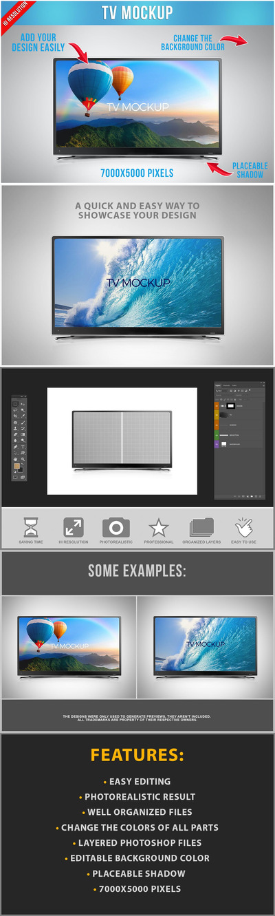 全面屏高清液晶电视样机(PSD)