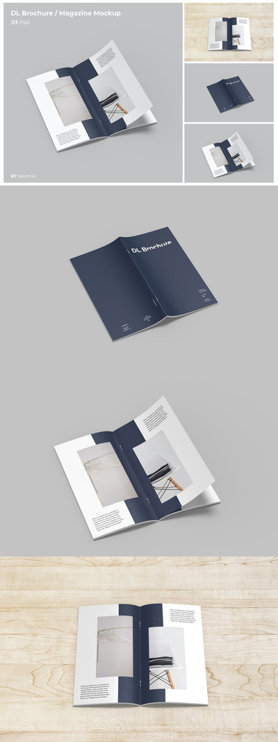 DL高端画册/宣传册产品模型