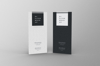 DL海报传单名片模型