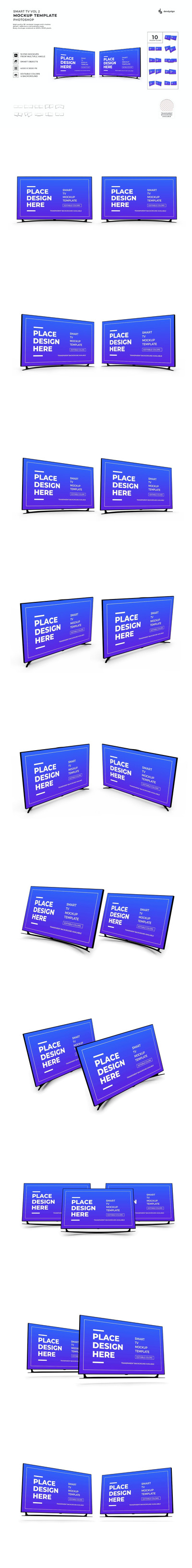 高端智能电视屏幕样机Vol 2