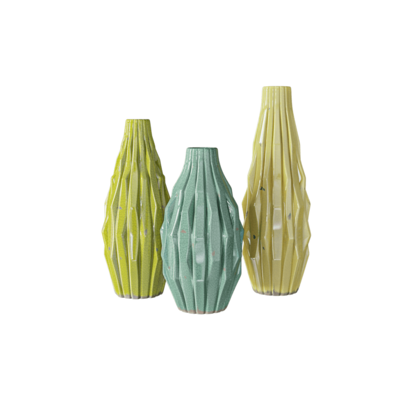 仙人掌陶瓷花瓶3D模型（OBJ,FBX,MAX）