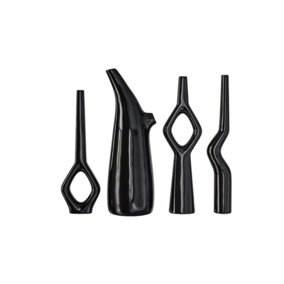 Artpole黑色陶瓷花瓶3D模型（OBJ,FBX,MAX）