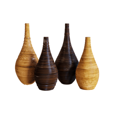 Adriani Rossi木质花瓶3D模型（OBJ,FBX,MAX）