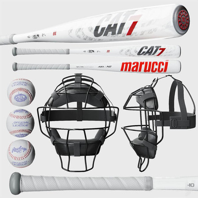 Marucci MCBC7 Cat7 BBCOR棒球棒和其它设备3D模型（OBJ,FBX,MAX）