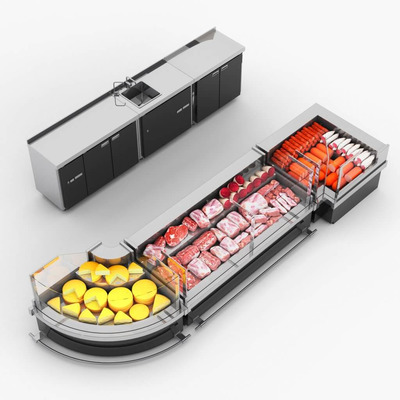 冷藏柜3D模型（FBX,MAX）