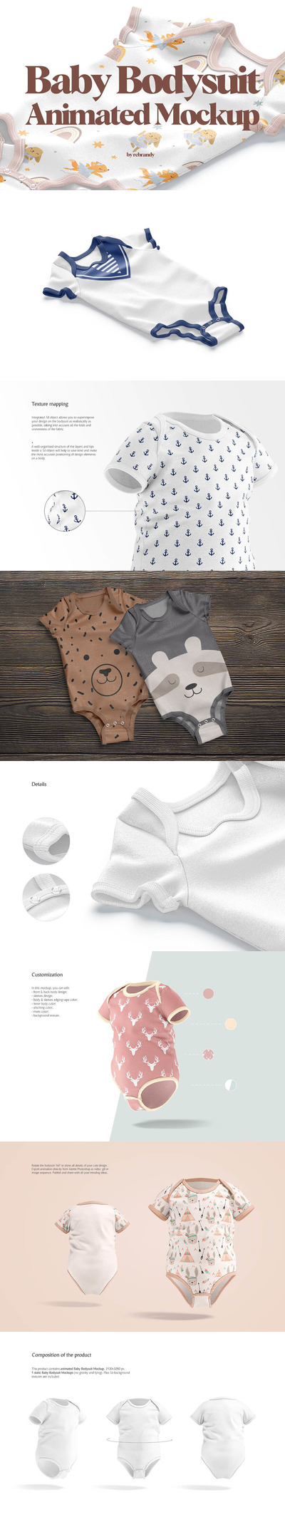 婴儿紧身衣动画样机[1.05GB,PSD]