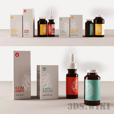 药品3D模型（FBX,MAX）