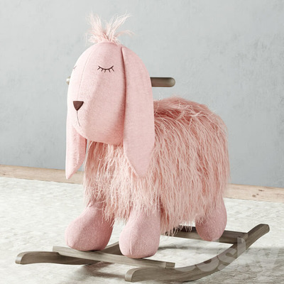 毛绒摇摆兔玩具3D模型（FBX,MAX）