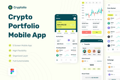 Cryptolio - 区块链金融UI工具包 (FIG)