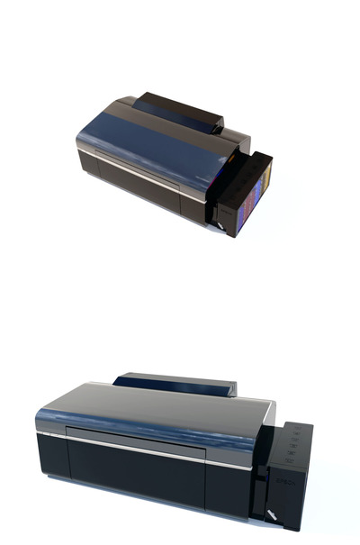 爱普生 L800 Printer 3D 模型下载 (OBJ,MAX)