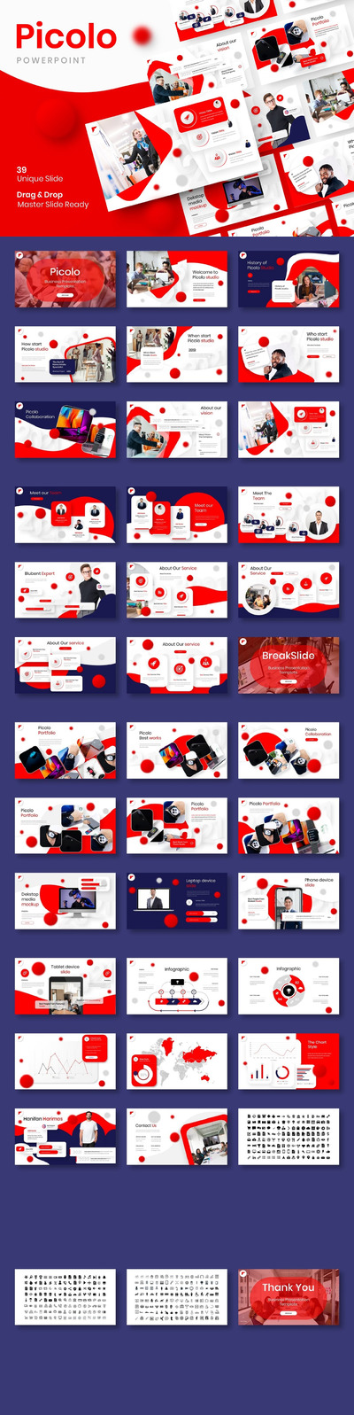 Picolo – 商业计划活动演示PPT模板(PPTX)