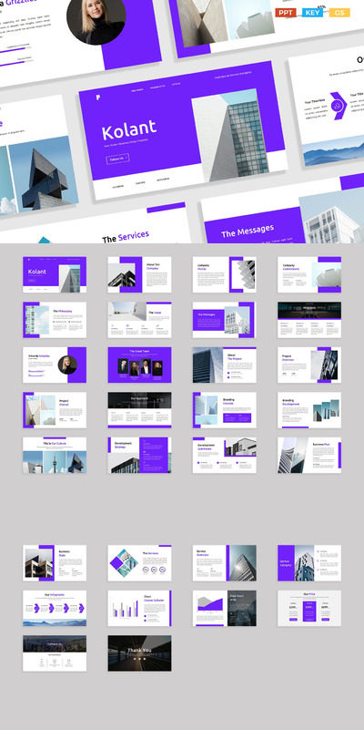 紫白现代商务计划书PPT模板(PPTX,PPT,KEY)