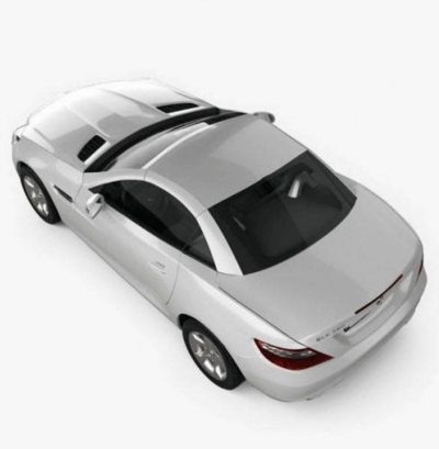 梅赛德斯奔驰 SLK-Class 2012 汽车3D模型下载 (FBX,OBJ,MAX)