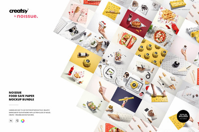 食品包装纸巨无霸样机套装[19.71GB]