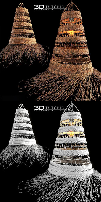 索维拉海草灯3D模型下载 (Max)