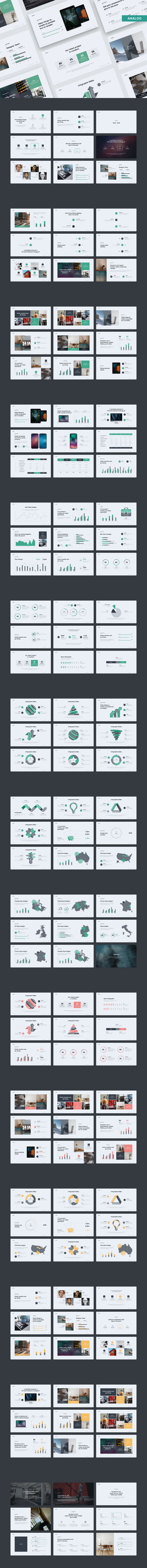 时尚高端清新极简简约多用途的高品质大数据powerpoint幻灯片演示模板（pptx）