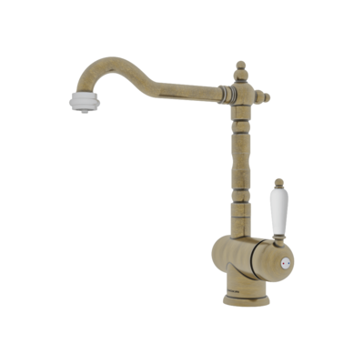 京都古董黄铜色水龙头3D模型（OBJ,FBX,MAX）