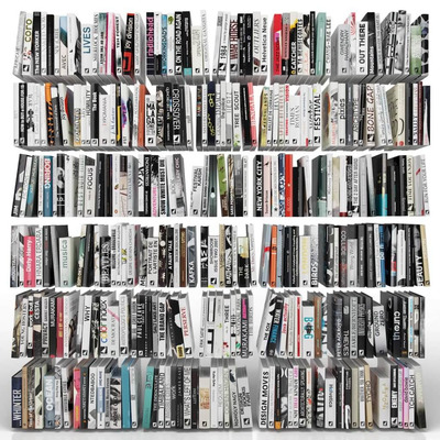 书籍3D模型（FBX,MAX）