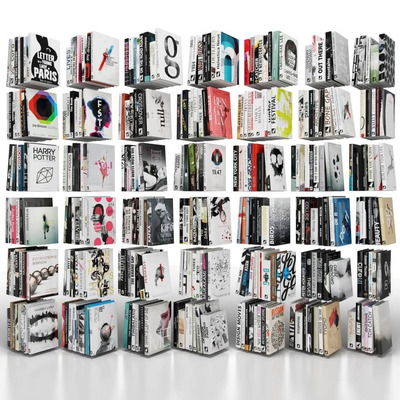 书籍3D模型（FBX,MAX）