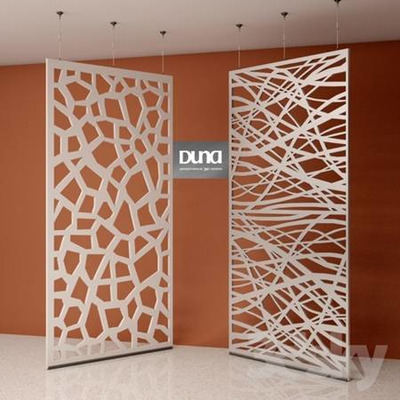 Duna镂空屏风隔断装饰3D模型（FBX,MAX）