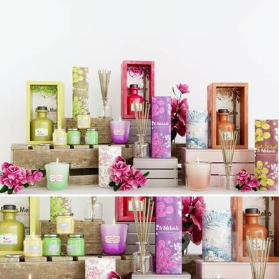 香氛产品组合3D模型（MAX）