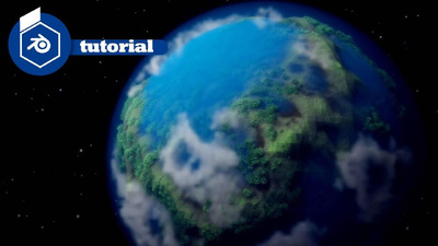 Blender几何节点制作程序化星球教程+源文件下载（blend）