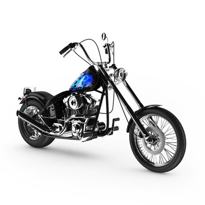 摩托车3D模型（OBJ,FBX,MAX）
