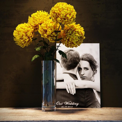 玻璃瓶中的黄色菊花花束3D模型（OBJ,FBX,MAX）