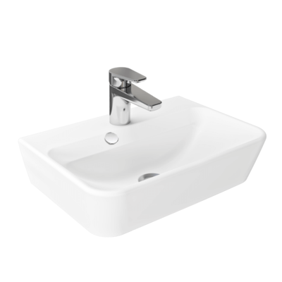 Emma 27085 42x32cm白色陶瓷洗脸盆3D模型（OBJ,FBX,MAX）