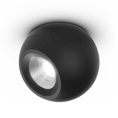 球形射灯黑白两色3D模型（OBJ,FBX,MAX）