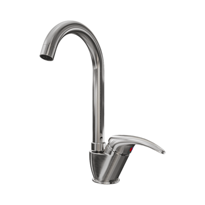 Umi C抬启式不锈钢水龙头3D模型（OBJ,FBX,MAX）