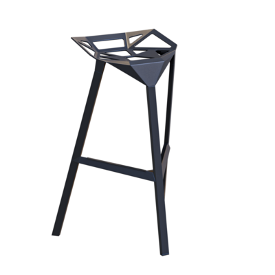 Magis雕像工业风高脚椅3D模型（OBJ,FBX,MAX）