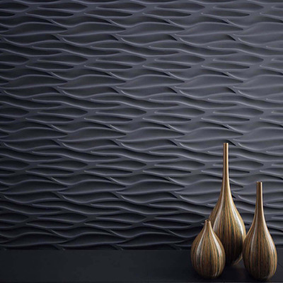 波浪线石膏背景墙3D模型（OBJ,FBX,MAX）