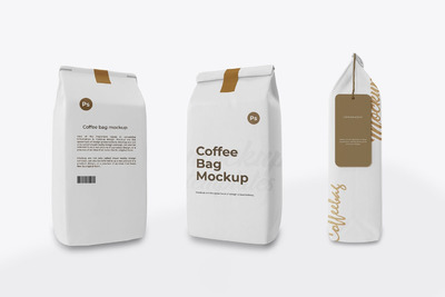 咖啡袋外包装模型(PSD)