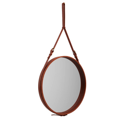 Gubi圆形皮革边框半身镜3D模型（OBJ,FBX,MAX）