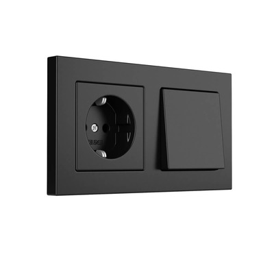 Jung的A 550黑色开关和插座3D模型（OBJ,FBX,MAX）