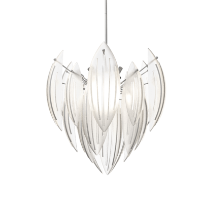 Paradise层叠的叶子形吊灯3D模型（OBJ,FBX,MAX）