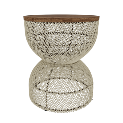 Curve Natural藤编结构实木台面茶几桌子3D模型（OBJ,FBX,MAX）