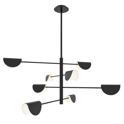 Mollis极简风黑色吊灯3D模型（OBJ,FBX,MAX）