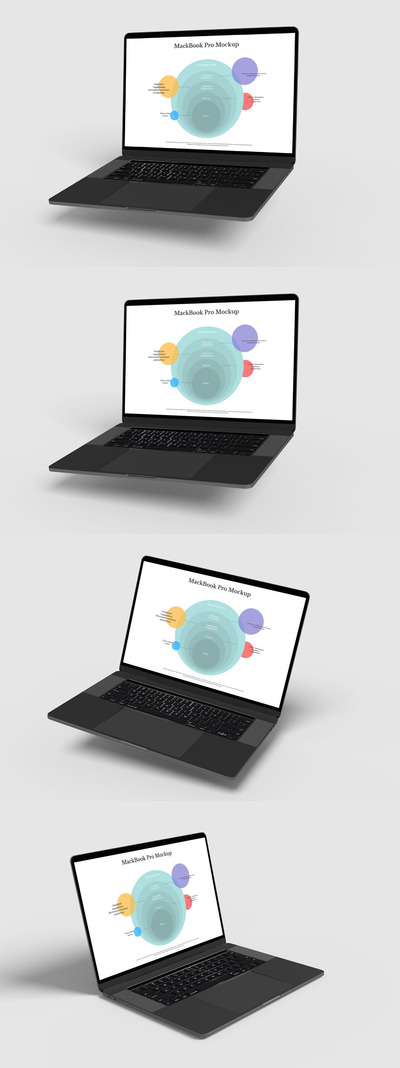 MackBook Pro电脑产品模型(PDF,PSD)