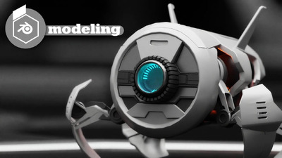 Blender 3.0间谍机器人建模骨骼绑定教程+工程文件免费下载(blend)