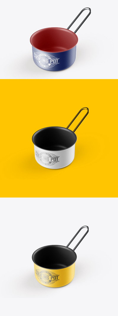 烹饪锅产品模型(PSD)