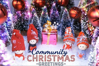 温馨场景圣诞问候视频AE模板[aep]