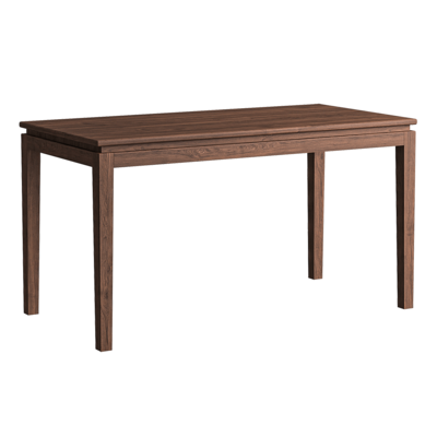 Twenty深棕色长方形实木桌子3D模型（OBJ,FBX,MAX）