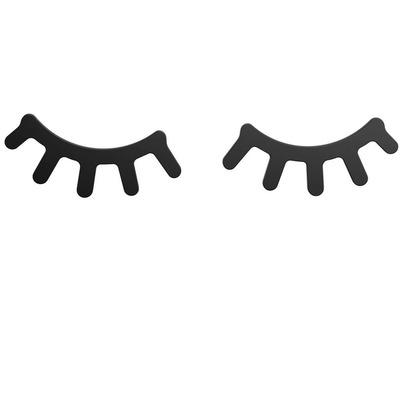 Ali+Oli黑色睫毛墙壁装饰3D模型（OBJ,FBX,MAX）