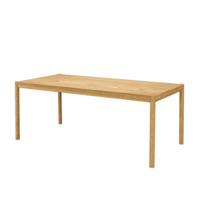 Citizen实木简约餐桌3D模型（OBJ,FBX,MAX）