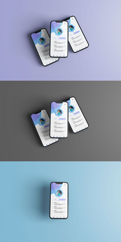 UI/UX 手机UI样机 (PSD)