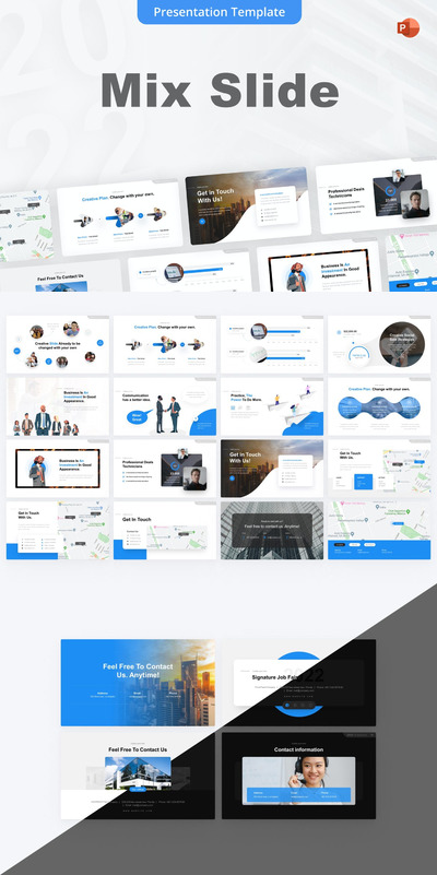 专业的高品质时尚高端清新多用途powerpoint幻灯片演示模板（pptx）